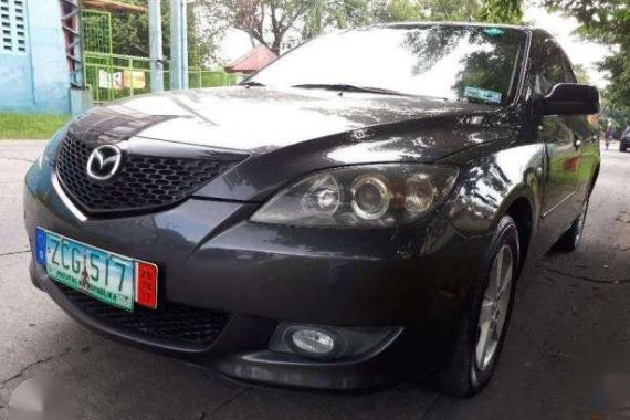Mazda 3 2005 HB 2005 AT Gray For Sale 