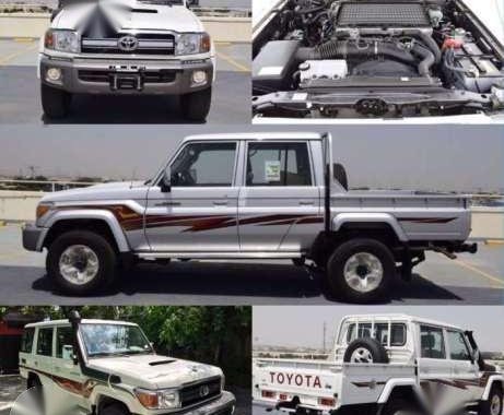 Brand New 2017 Toyota Land Cruiser LC70 LX10 LC79 Pick up V8 Diesel