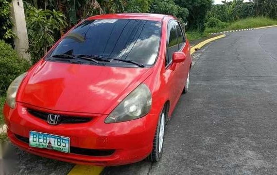 Honda Jazz 2002 AT Red HB For Sale