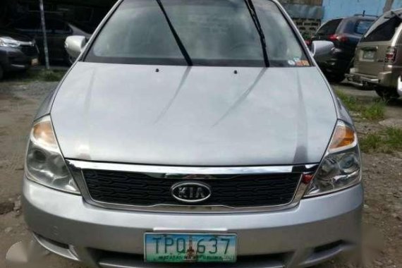 Kia Carnival 2012 CRDi AT Silver For Sale