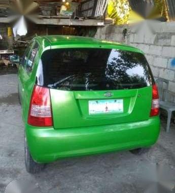 KiA PicaNto 2005 MT Green Hatchback For Sale