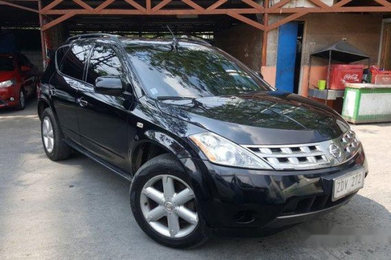 Nissan Murano 2006 Black for sale