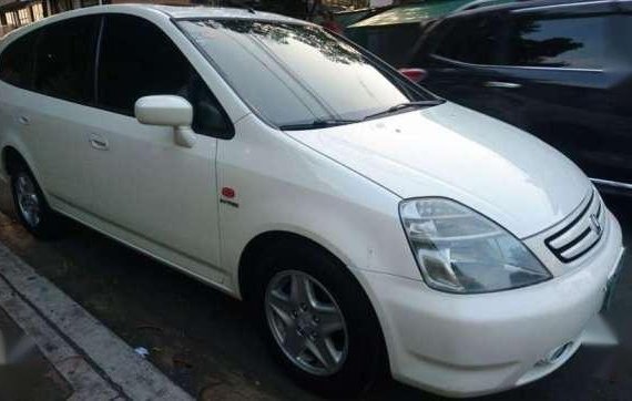 02 Honda stream hatchback white for sale 