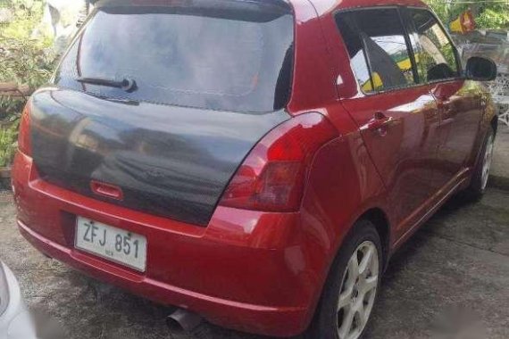 Suzuki Swift 2009 AT HB Red For Sale