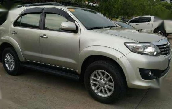 Toyota Fortuner 2014 MT Grey For Sale 