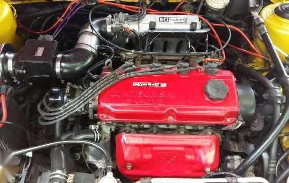 Mitsubishi Lanser sedan red for sale 