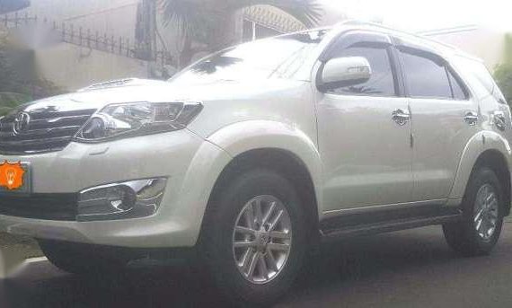 First Owned 2013 Toyota Fortuner G MT For Sale