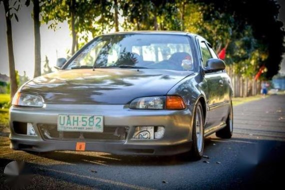 Honda Civic Esi LX 1995 MT Silver For Sale