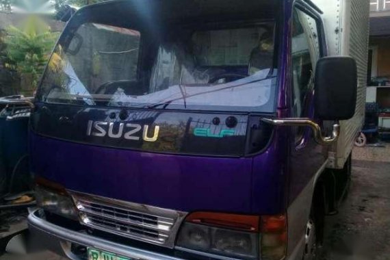Isuzu Elf NKR 10ft MT Purple Truck For Sale