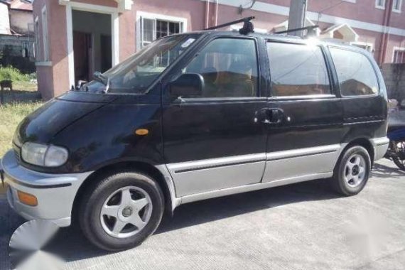 Nissan Serena 1997 AT Black Van For Sale