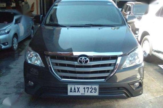 2014 toyota Innova 2.0G Gas Gray Manual VS2011.2014.2017