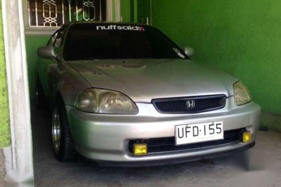 1996 Honda Civic Vti Vtec MT Silver For Sale