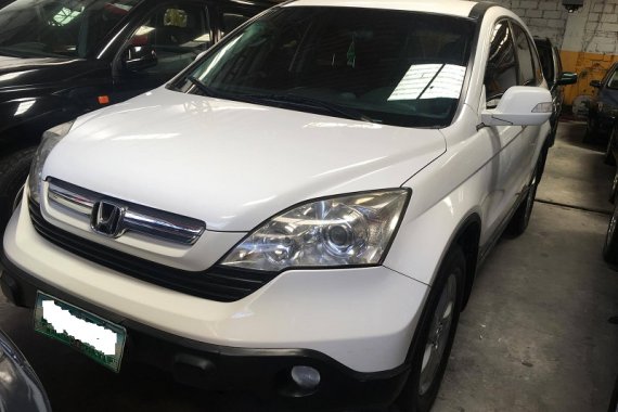 2008 HONDA CRV White for sale