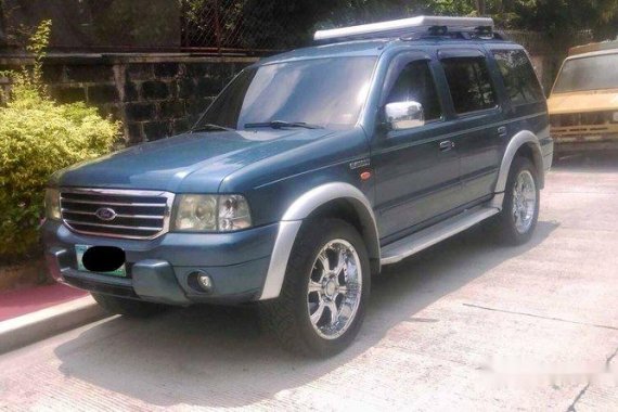 For sale Blue Ford Everest 2005