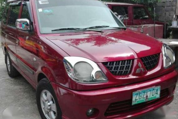 Mitsubishi Adventure 2007 Red For Sale 