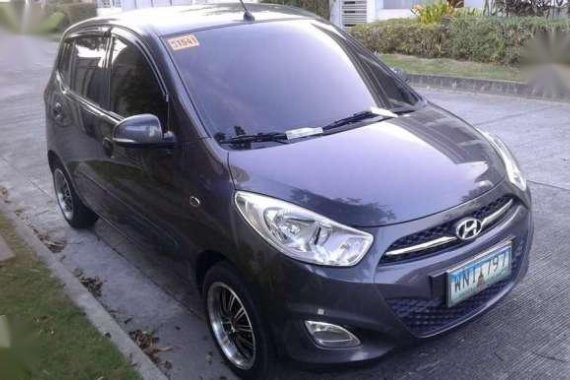Hyundai i10 2013 AT Gray HB For Sale 
