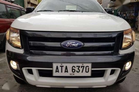 2015 Ford Ranger Wildtrak 4x4 Manual Transmission