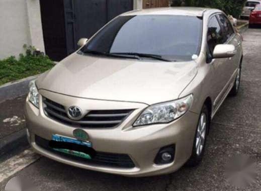 Toyota Altis 2012