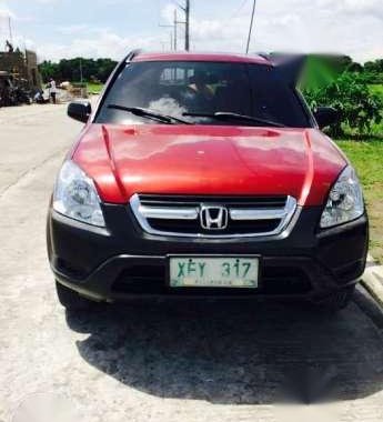 Honda CRV 2002 manual