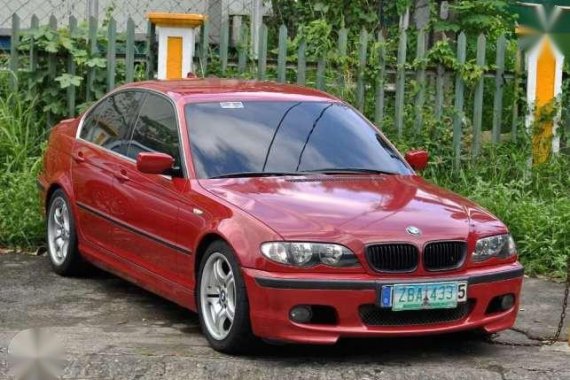 2005 BMW E46 318i M Sport Imola Red "43t kms only"