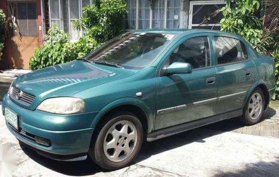 Opel Astra 2002 Sedan AT Green For Sale 