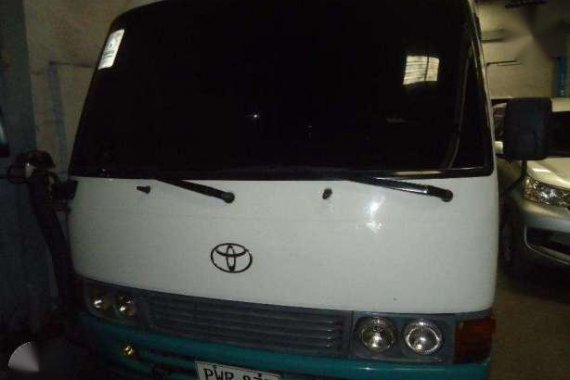 2001 Toyota Coaster Bus MT DSL White for sale 