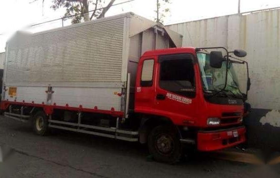 Isuzu Elf Forward Wingvan 2006 Red For Sale 