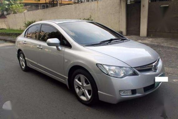 Honda Civic FD 1.8s AT 2009 Silver For Sale 