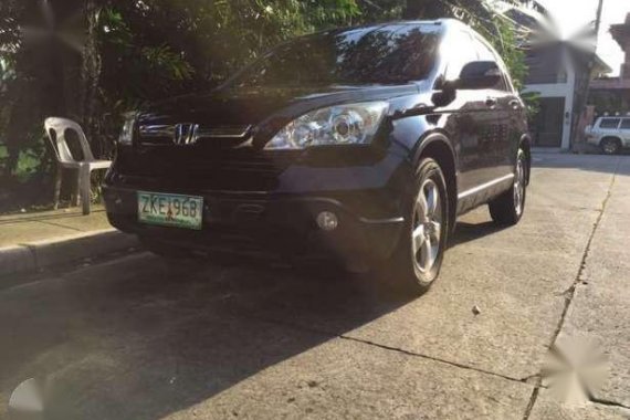 2007 Honda CRV 4x2 AT Black For Sale 