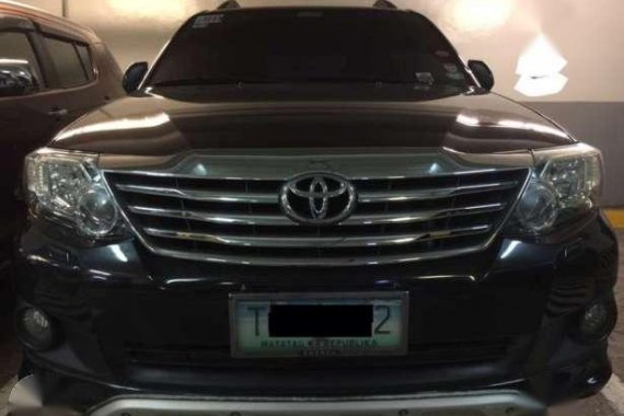 2012 Toyota Fortuner 4x2 G AT Black For Sale 