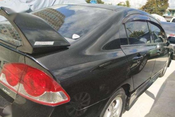 Honda Civic 2008 Manual Black For Sale 