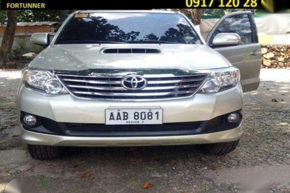 Well Kept Toyota Fortuner G AT 2014 For Sale
