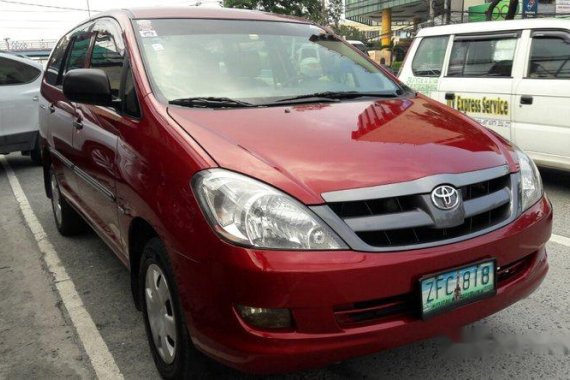 For sale Red Toyota Innova 2006