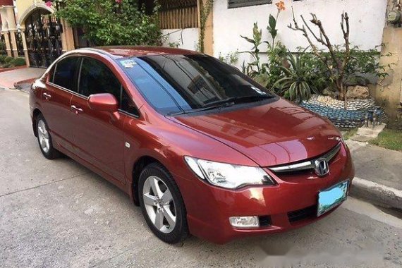 For sale red Honda Civic 2008