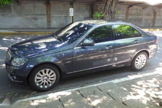 Mercedes Benz C200 2008 AT Gray For Sale 