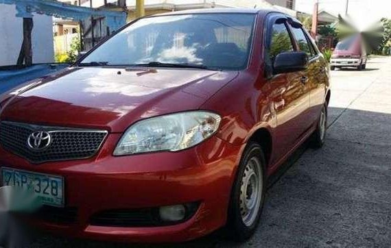 2006 Toyota Vios 1.3J-Manual-Blaze Red for sale 