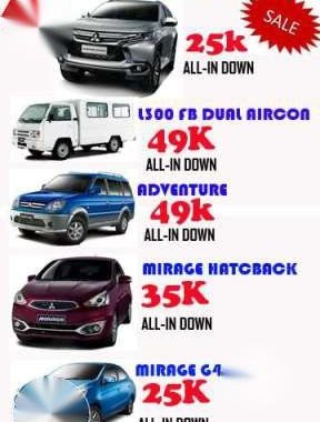 New 2017 Mitsubishi Units All in Promo 