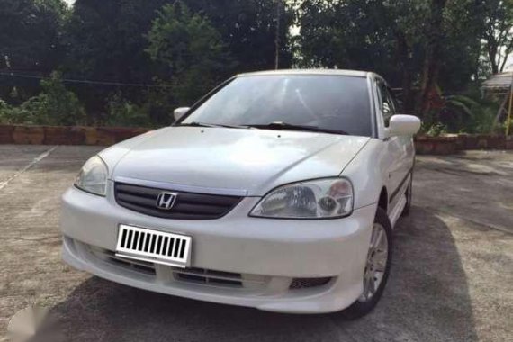 Honda Civic 2003 AT White Sedan For Sale 