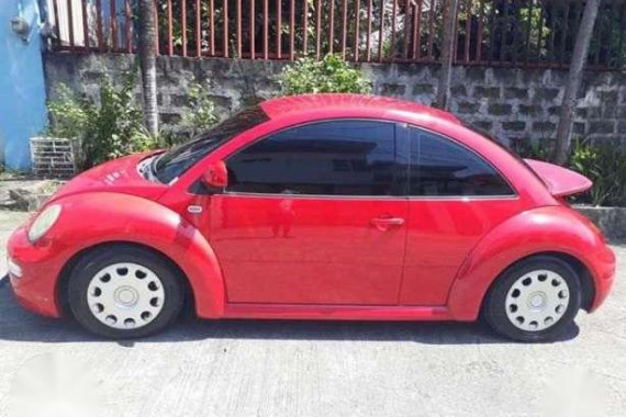 Volkswagen New Beetle 2001 2.0 Red For Sale 