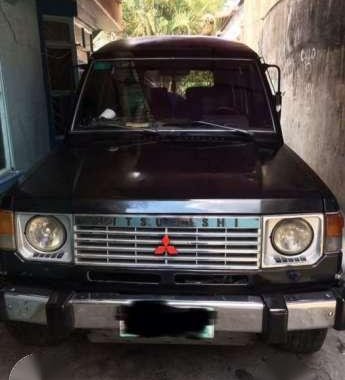 Mitsubishi Pajero 1991 MT Black Wagon For Sale 