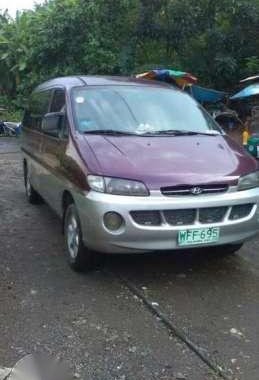 Hyundai Starex 1999 Jumbo Red For Sale 