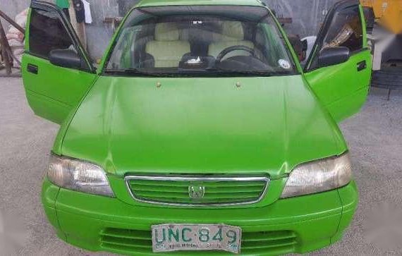 Honda City 1997 MT Green For Sale 