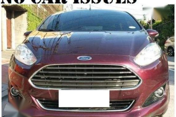 2015 Fiesta Ford MT Red HB For Sale 