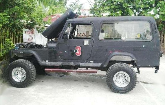 Wrangler Jeep 4BA1 MT Black For Sale 