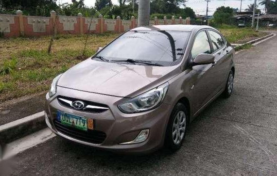 Hyundai Accent 2012 Beige Sedan For Sale 