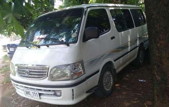 2000 Toyota Hiace Grandia MT White For Sale 