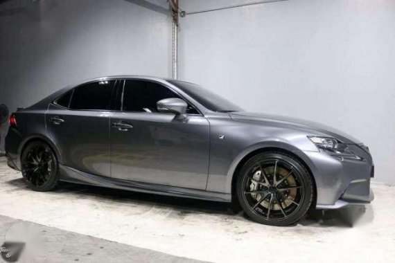 2014 Lexus IS350 F Sport Gray AT For Sale 