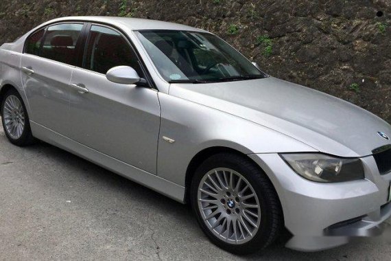 BMW 320i 2007 A/T SILVER FOR SALE