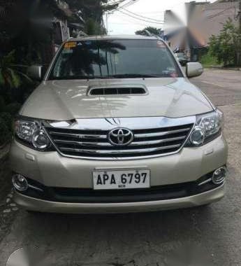 Rush for Sale: 2015 Toyota Fortuner 2.5 V AT for sale 