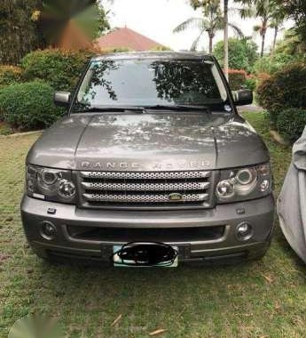 2008 Range Rover Sport TDV8 Gray For Sale 